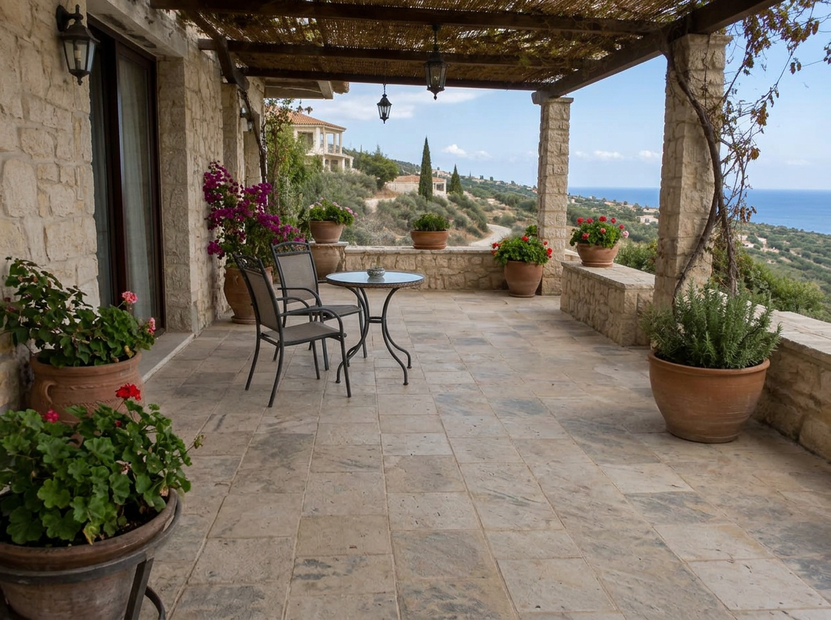 Terrace cleaning — After